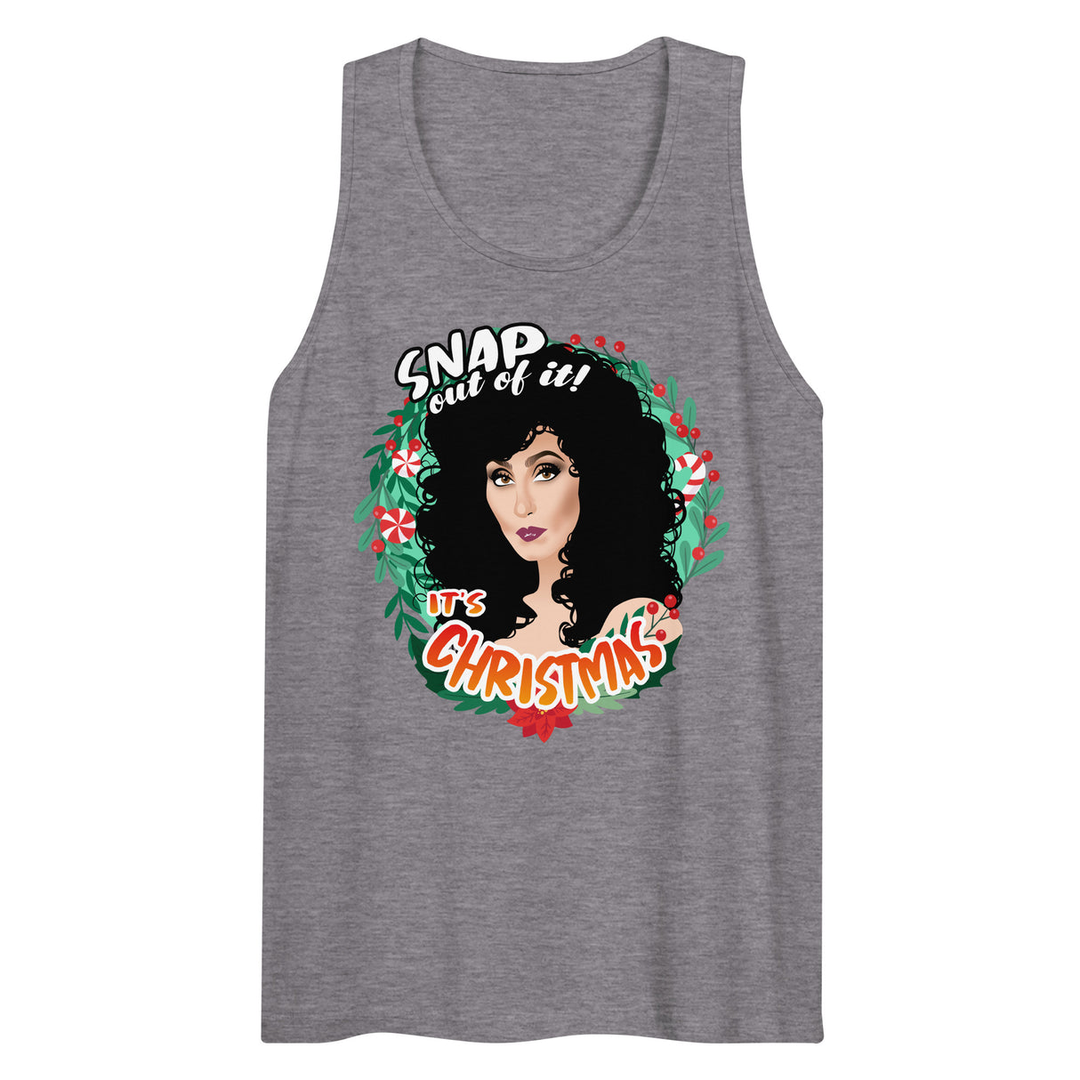 Snap Out of It It's Xmas (Tank top)-Tank Top-Swish Embassy