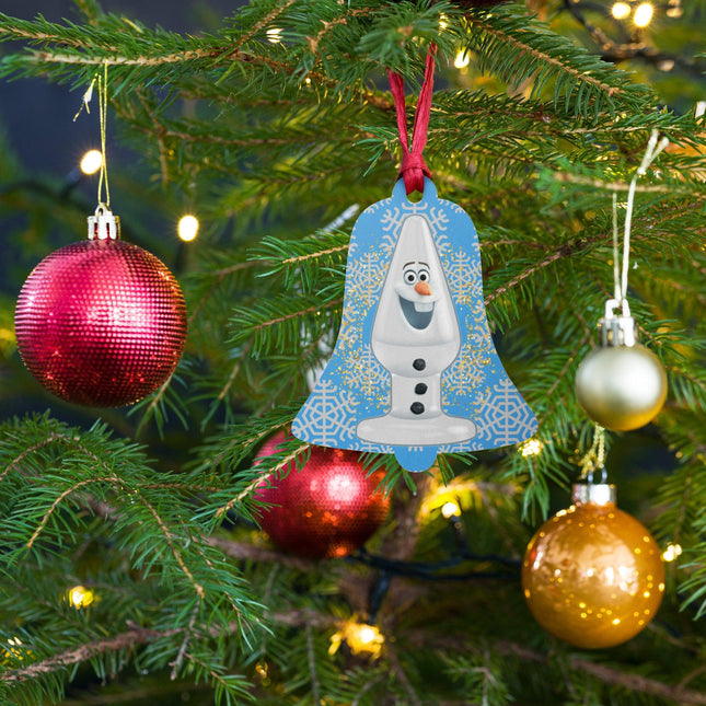 Snowman Plug (Ornament/Fridge Magnet)-Wood Ornament-Swish Embassy