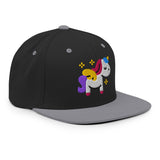 Sparkle Unicorn (Snapback Hat)-Headwear-Swish Embassy