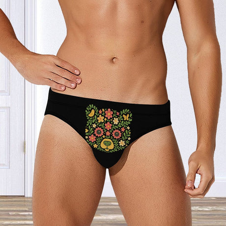Spring Bear Men's Swim Briefs NK05-Swim Briefs-Swish Embassy