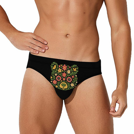 Spring Bear Men's Swim Briefs NK05-Swim Briefs-Swish Embassy
