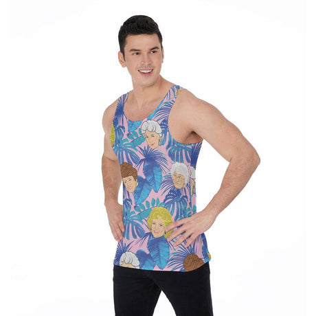 Stay Golden (Allover Tank Top)-Allover Tank Top-Swish Embassy