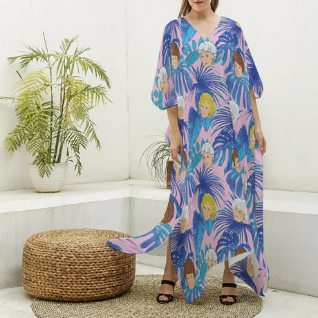 Stay Golden (Kaftan)-Kaftan-Swish Embassy