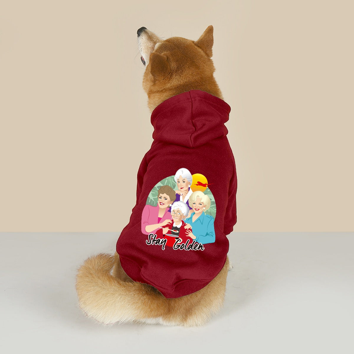Stay Golden (Pet Hoodie)-Pet Hoodie-Swish Embassy