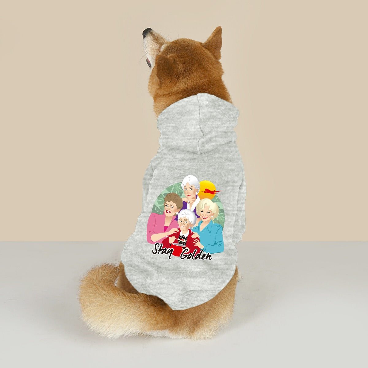 Stay Golden (Pet Hoodie)-Pet Hoodie-Swish Embassy