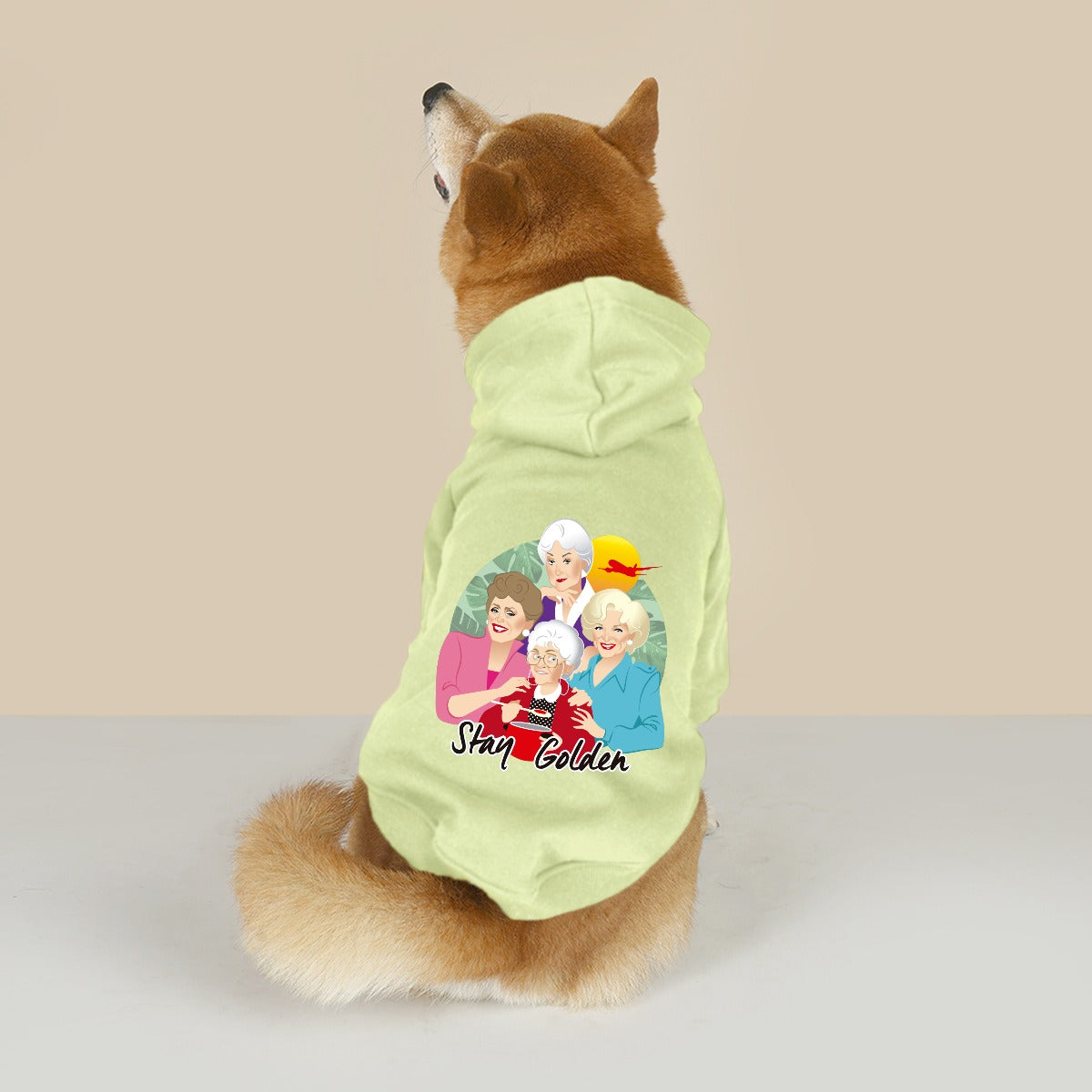 Stay Golden (Pet Hoodie)-Pet Hoodie-Swish Embassy