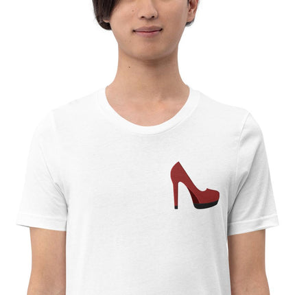 Stiletto (Embroidered)-Embroidered T-Shirts-Swish Embassy