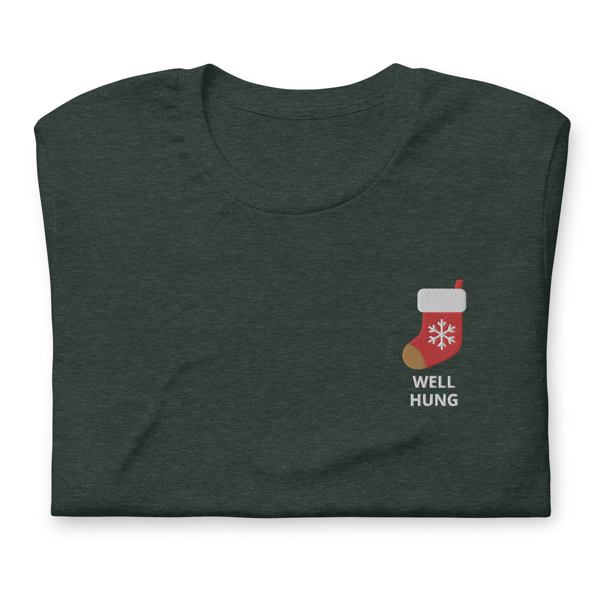 Stocking (Well Hung)-Christmas T-Shirts-Swish Embassy