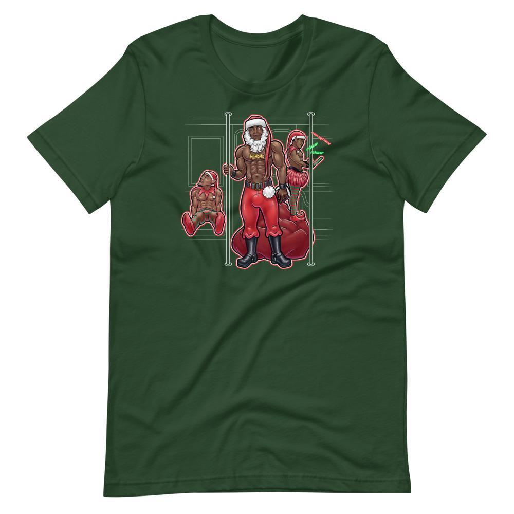 Subway Santa-T-Shirts-Swish Embassy