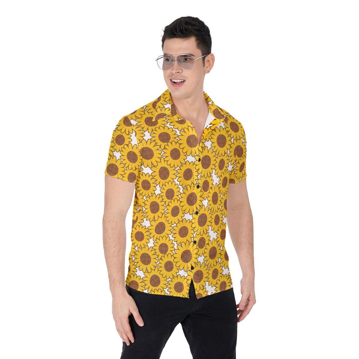 Sunflower (Button Shirt)-Button Shirt-Swish Embassy