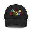 Super Daddy (Distressed Dad Hat)-Headwear-Swish Embassy