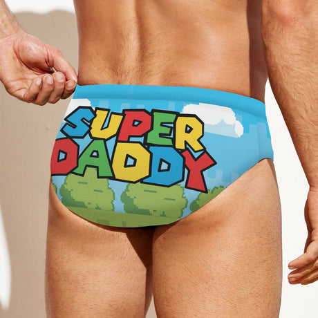 Super Daddy (Swim Briefs)-Swim Briefs-Swish Embassy