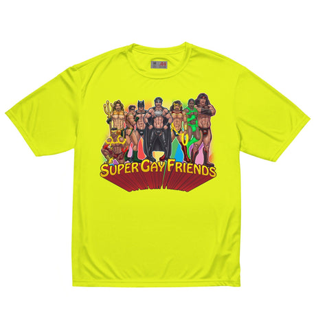 Supergay Friends (Performance Shirt)-Performance Shirt-Swish Embassy