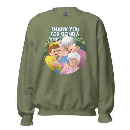 Thank You For Being A Friend (Sweatshirt)-Sweatshirt-Swish Embassy