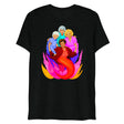 Thank You for Being a Finned (Triblend)-Triblend T-Shirt-Swish Embassy