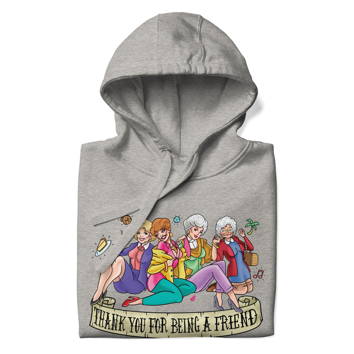 Thank You for Being a Pin-Up (Hoodie)-Hoodie-Swish Embassy