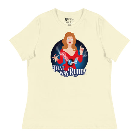That Was Rude (Women's Relaxed T-Shirt)-Women's T-Shirts-Swish Embassy