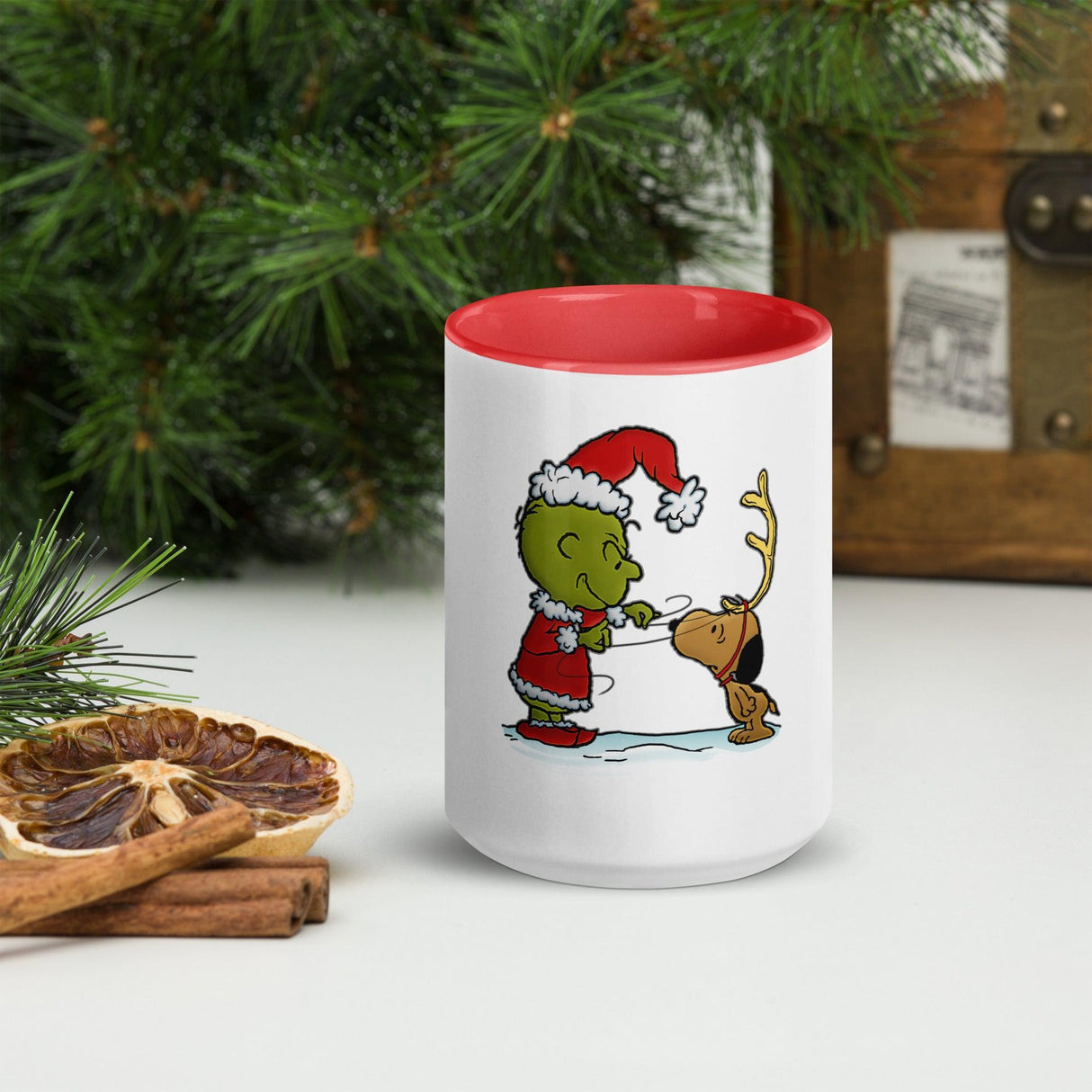 The Chuck who Stole Xmas (Christmas Mugs)-Mugs-Swish Embassy