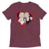 The Kiss (Triblend)-Triblend T-Shirt-Swish Embassy