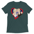 The Kiss (Triblend)-Triblend T-Shirt-Swish Embassy