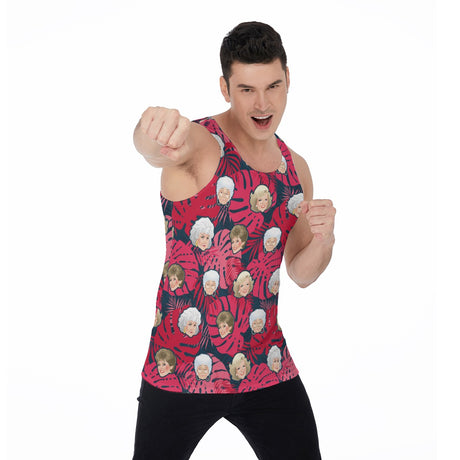The Lanai (Allover Tank Top)-Allover Tank Top-Swish Embassy