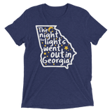 The Night the Lights Went Out in Georgia (Triblend)-Triblend T-Shirt-Swish Embassy