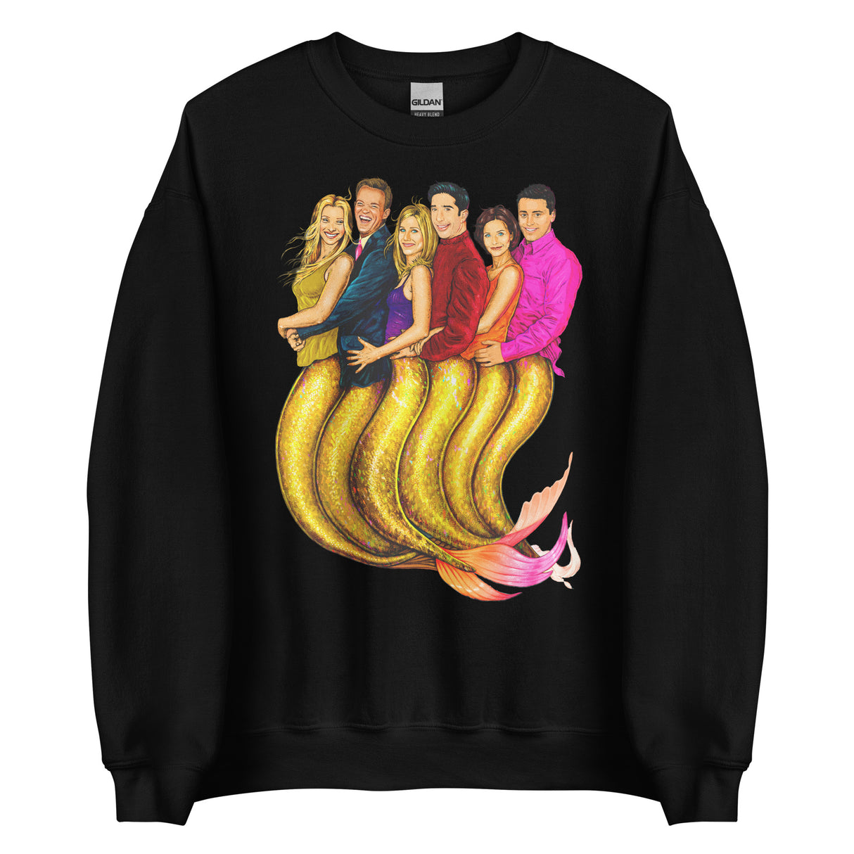 The One Where They're Mermaids (Sweatshirt)-Sweatshirt-Swish Embassy