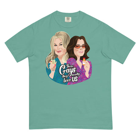 These Gays Love Us (Boxy Tee)-Boxy T-Shirt-Swish Embassy