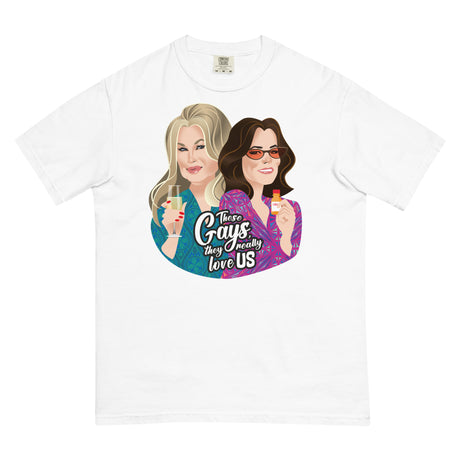 These Gays Love Us (Boxy Tee)-Boxy T-Shirt-Swish Embassy