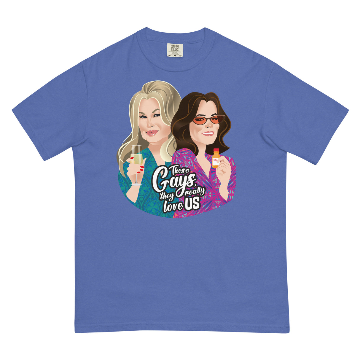 These Gays Love Us (Boxy Tee)-Boxy T-Shirt-Swish Embassy