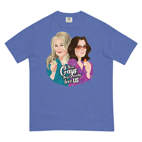 These Gays Love Us (Boxy Tee)-Boxy T-Shirt-Swish Embassy