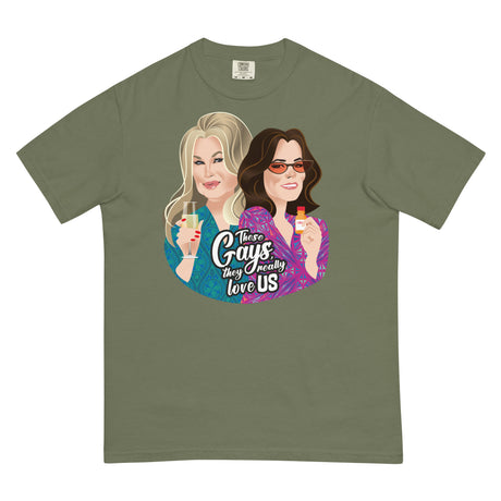 These Gays Love Us (Boxy Tee)-Boxy T-Shirt-Swish Embassy