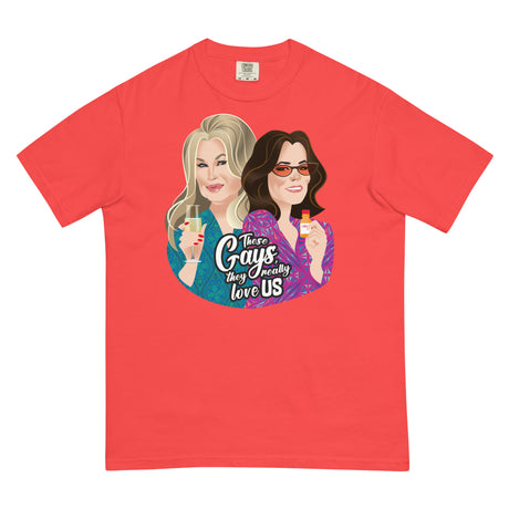 These Gays Love Us (Boxy Tee)-Boxy T-Shirt-Swish Embassy