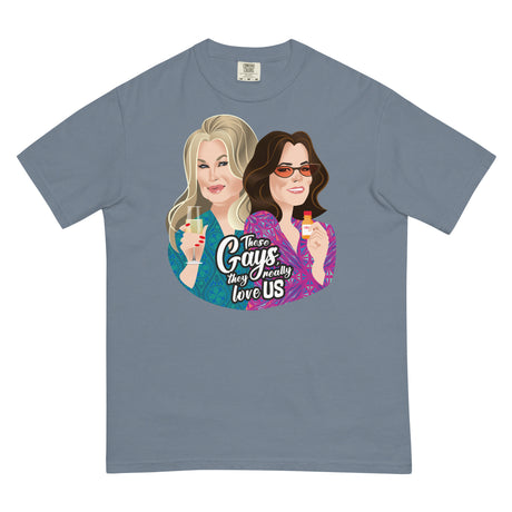 These Gays Love Us (Boxy Tee)-Boxy T-Shirt-Swish Embassy