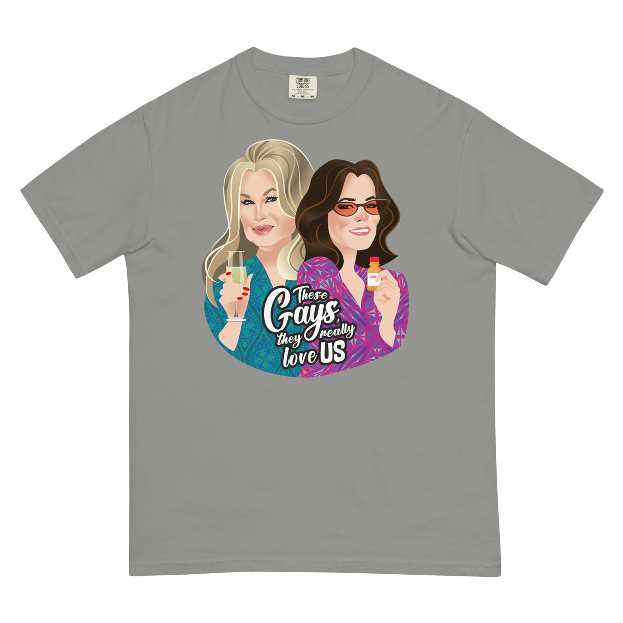 These Gays Love Us (Boxy Tee)-Boxy T-Shirt-Swish Embassy