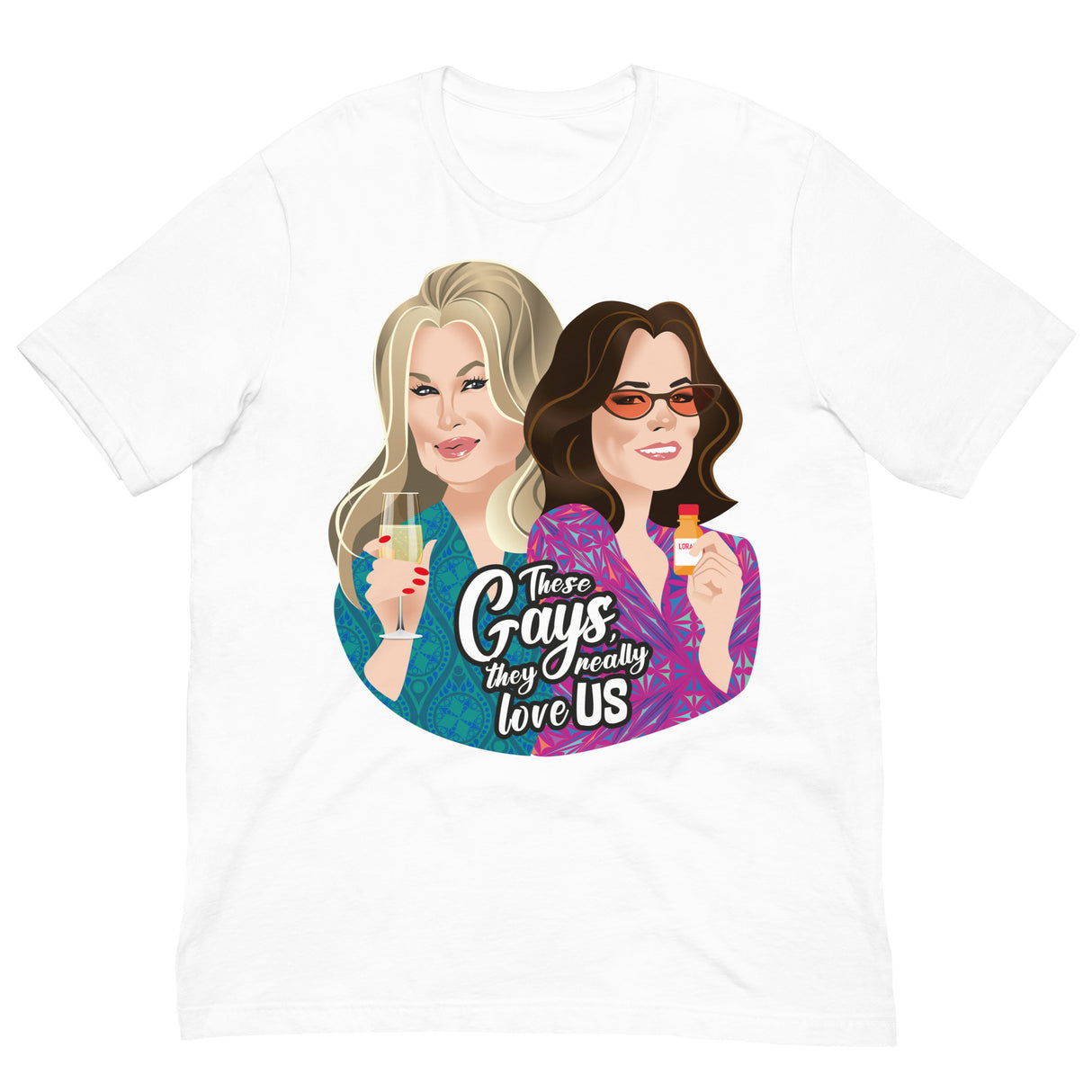 These Gays Love Us-T-Shirts-Swish Embassy