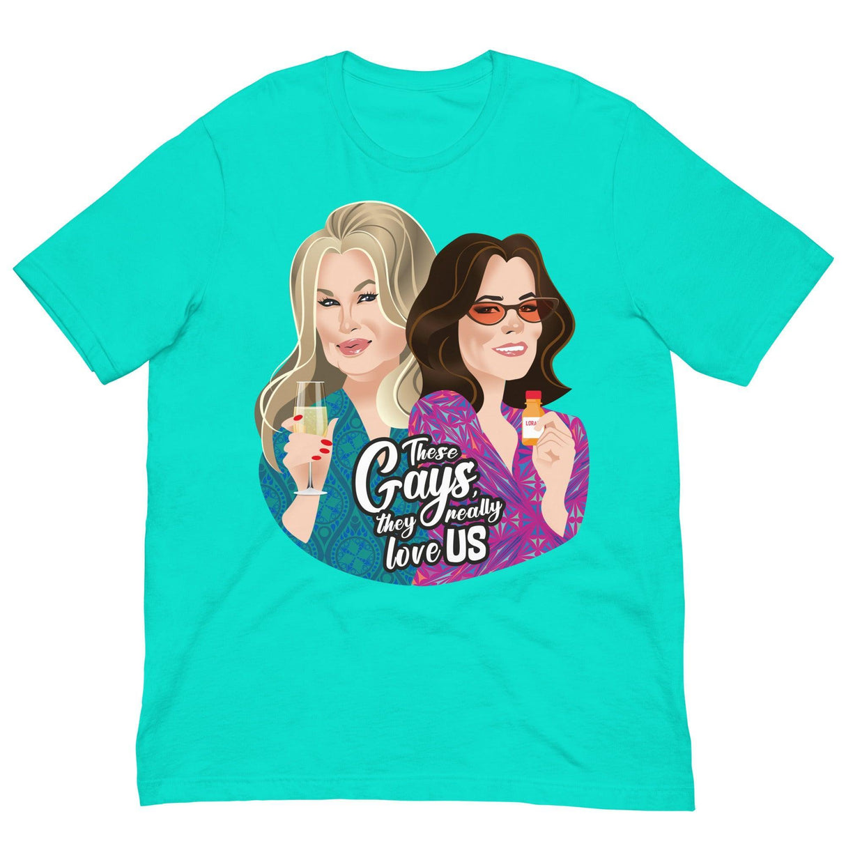 These Gays Love Us-T-Shirts-Swish Embassy