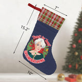 Tinsel for XMas (Sequin Christmas Stocking)-Christmas Stockings-Swish Embassy