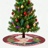 Tinsel for XMas (Tree Skirt)-Tree Skirts-Swish Embassy