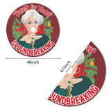 Tinsel for XMas (Tree Skirt)-Tree Skirts-Swish Embassy