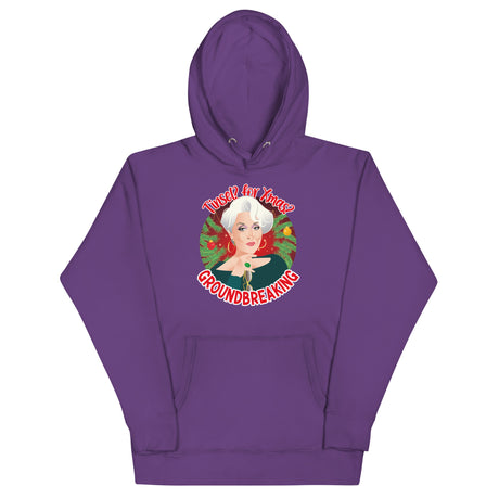 Tinsel for Xmas? Groundbreaking (Hoodie)-Christmas Hoodies-Swish Embassy