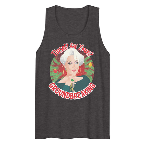 Tinsel for Xmas? Groundbreaking (Tank Top)-Tank Top-Swish Embassy
