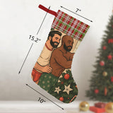 Togetherness (Sequin Christmas Stocking)-Christmas Stockings-Swish Embassy