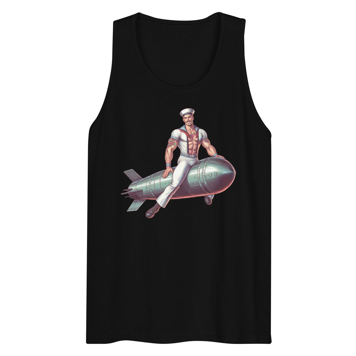 Torpedo Away (Tank Top)-Tank Top-Swish Embassy