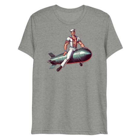 Torpedo Away (Triblend)-Triblend T-Shirt-Swish Embassy