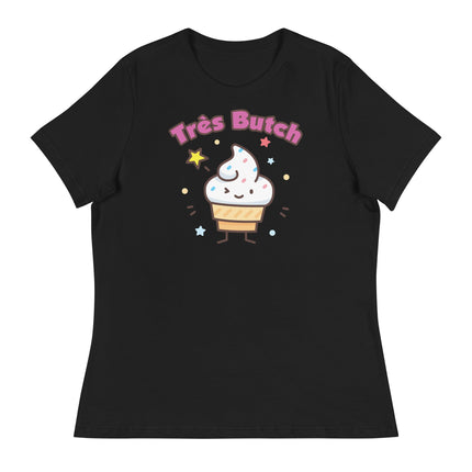 Tres Butch (Women's Relaxed T-Shirt)-Women's T-Shirts-Swish Embassy