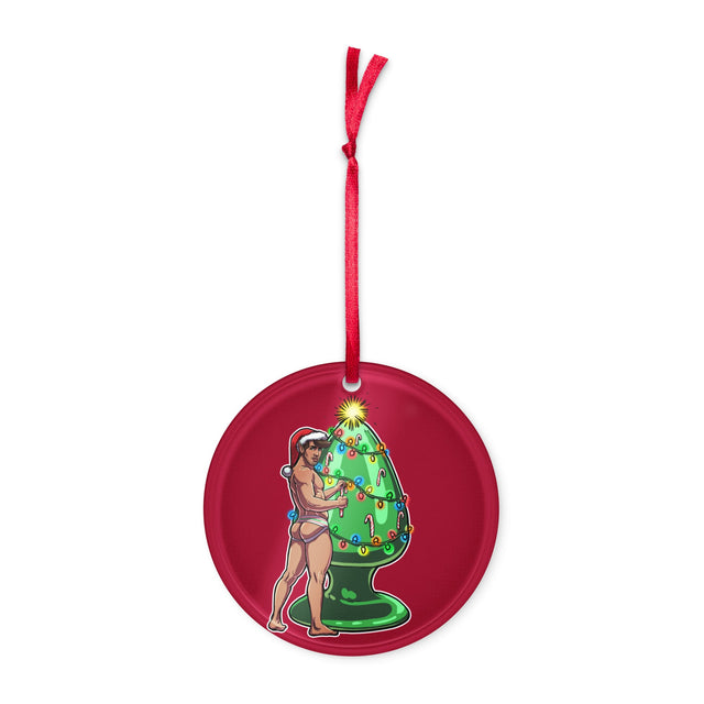 Trim the Rear (Acrylic ornament)-Acrylic Ornaments-Swish Embassy