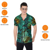 Turquoise (Button Shirt)-Button Shirt-Swish Embassy