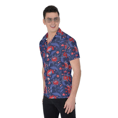 Twilight Botanica (Button Shirt)-Button Shirt-Swish Embassy