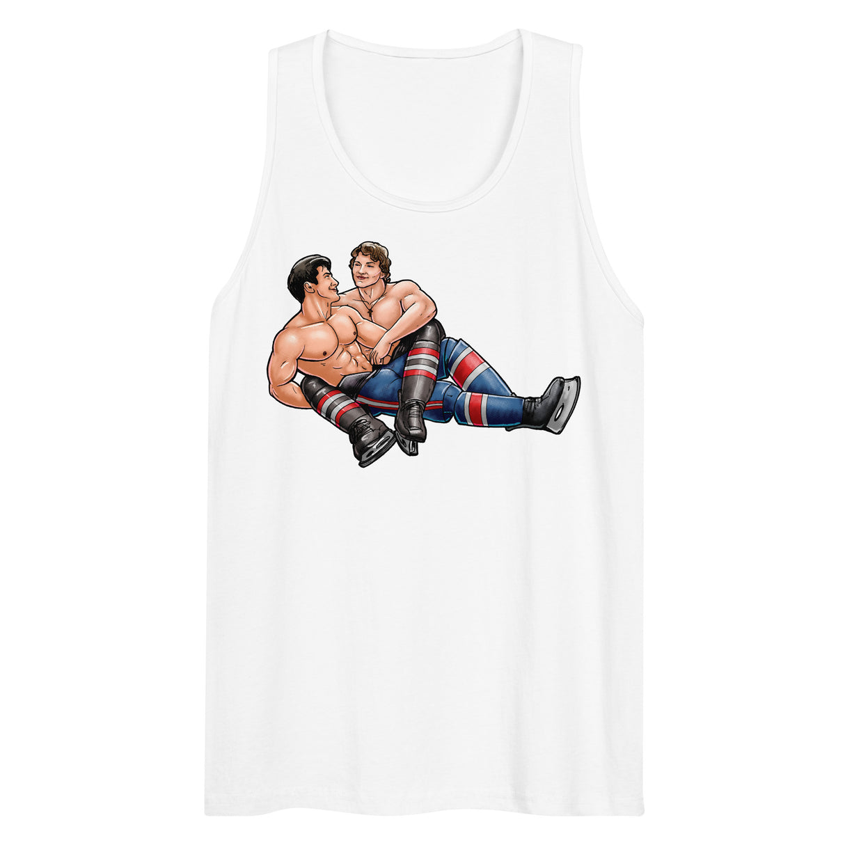 Two Man Advantage (Tank Top)-Tank Top-Swish Embassy